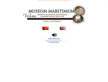 Tablet Screenshot of museummaritimum.com